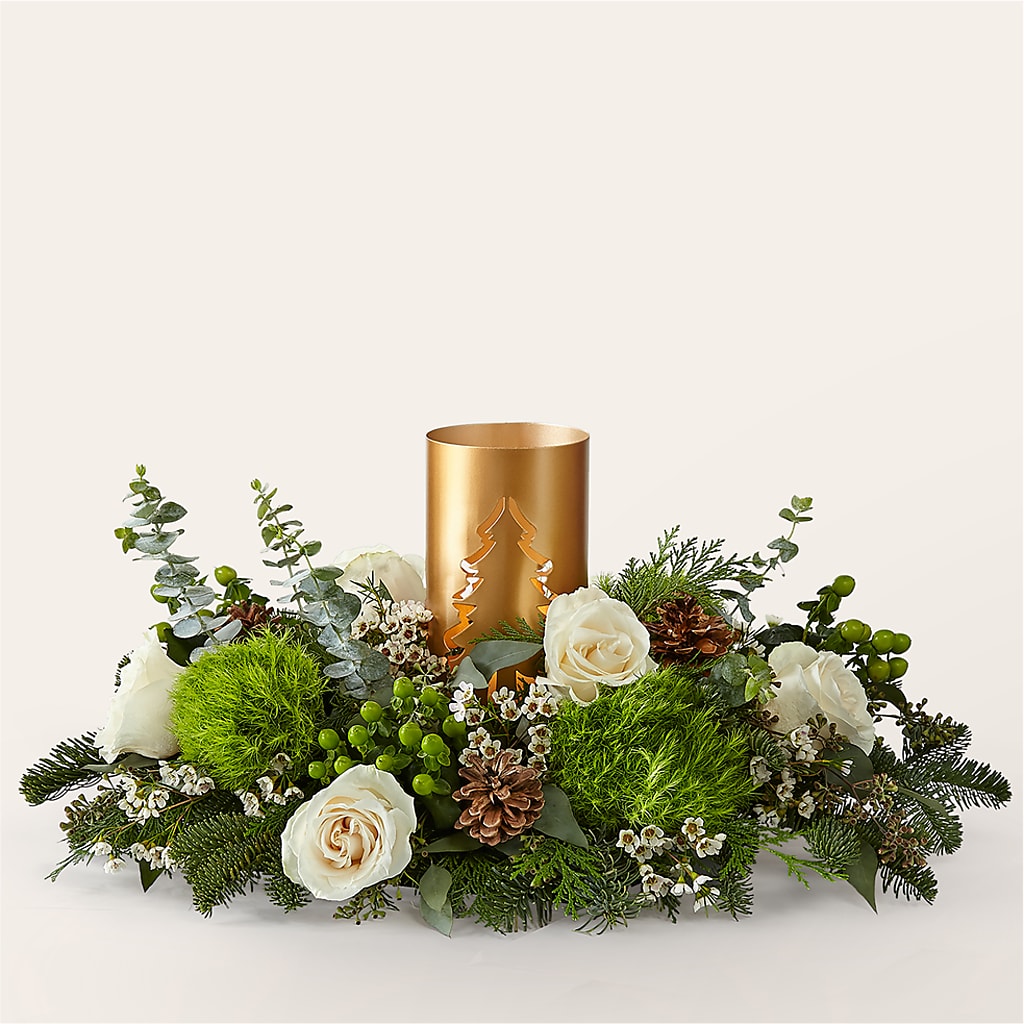 Chestnuts Roasting Centerpiece – Stardust Flowers, Surrey BC