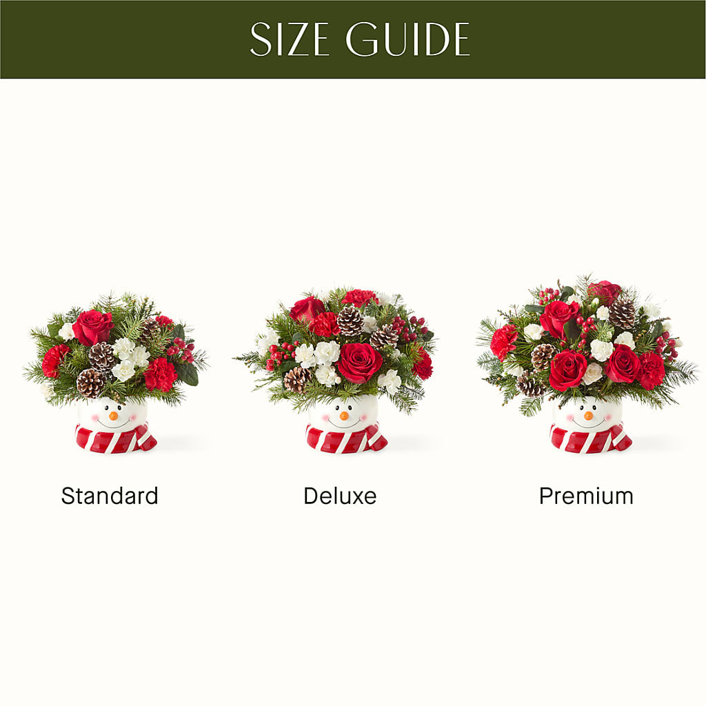 Jolly Snowman Bouquet – Stardust Flowers, Surrey BC