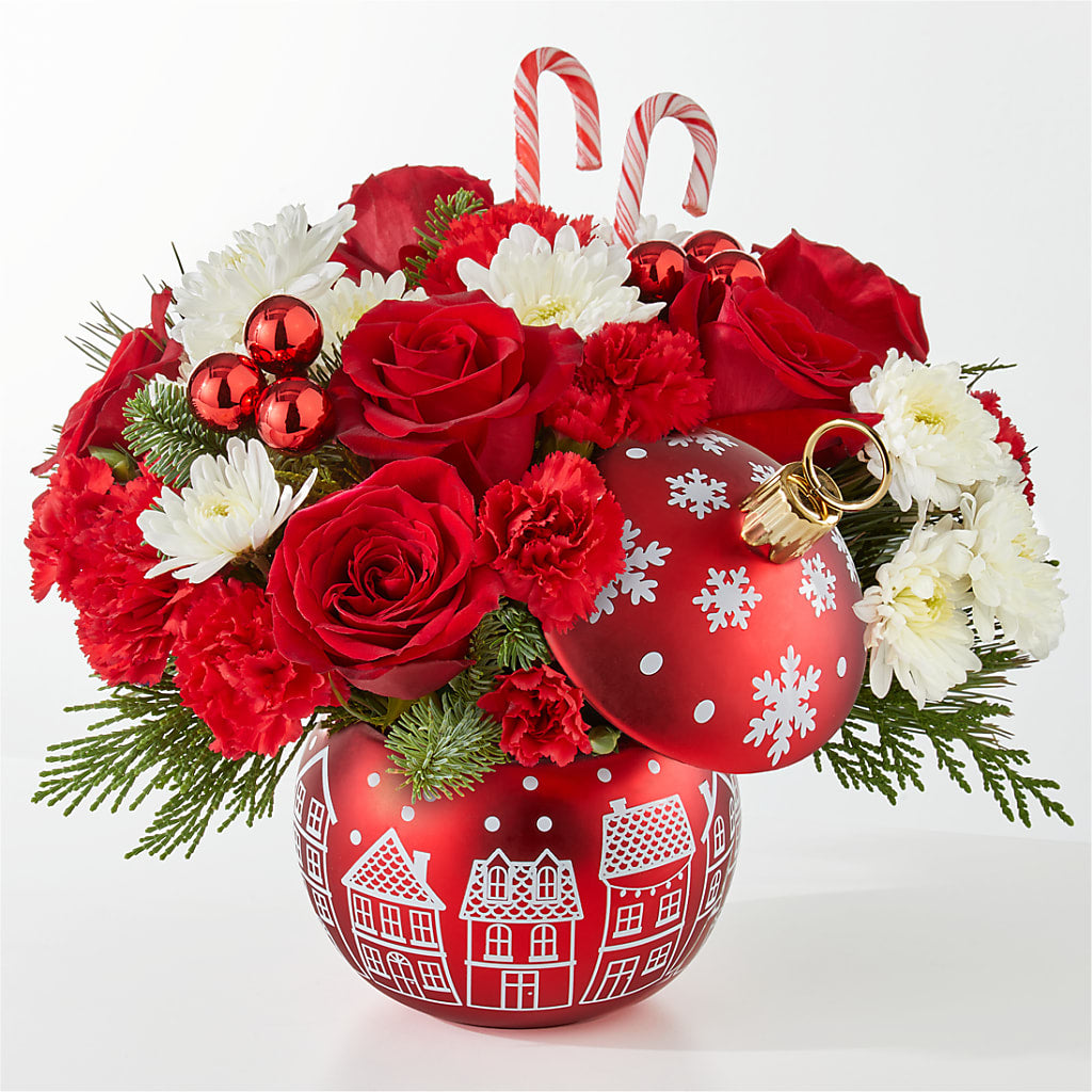 Cheer in the Air Ornament – Stardust Flowers, Surrey BC