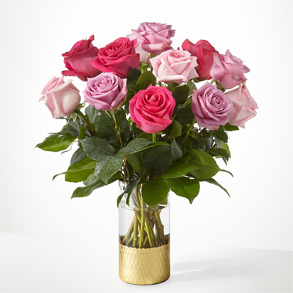 Pure Beauty Mixed Roses – Stardust Flowers, Surrey BC