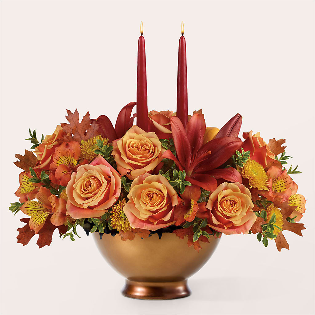 Harvest Table Centerpiece – Stardust Flowers, Surrey BC