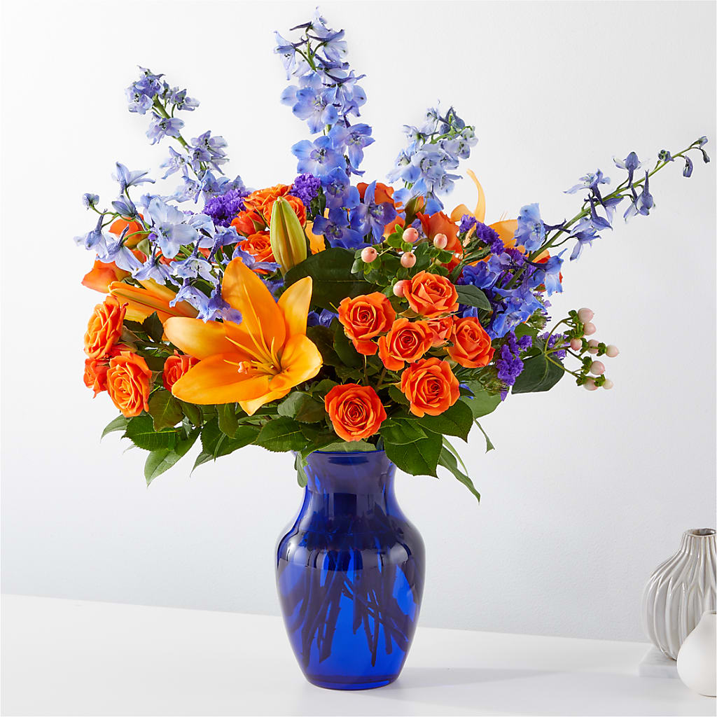 Radiant Citrus Bouquet – Stardust Flowers, Surrey BC