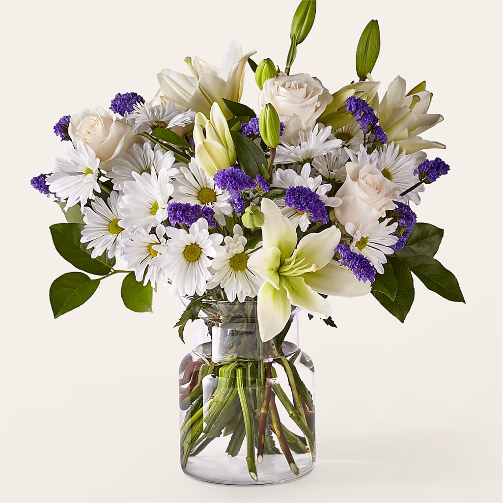 Beyond Blue Bouquet – Stardust Flowers, Surrey BC