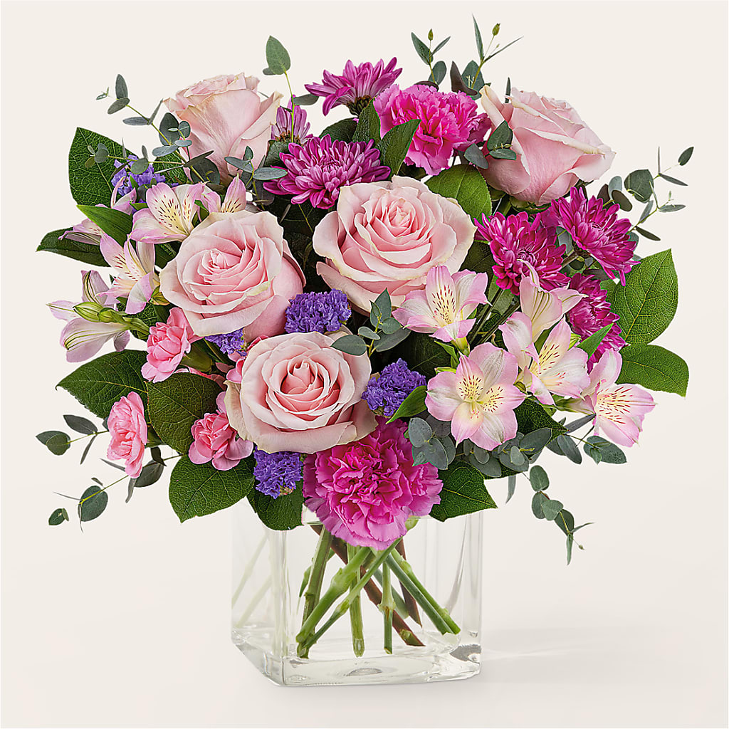Rosy Radiance Bouquet – Stardust Flowers, Surrey BC