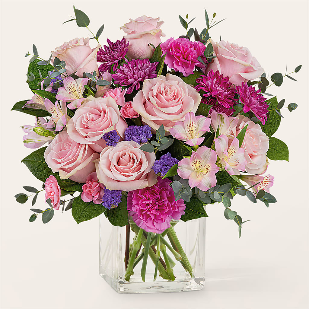 Rosy Radiance Bouquet – Stardust Flowers, Surrey BC