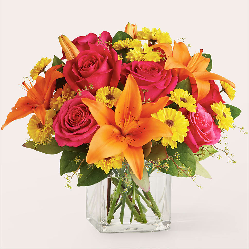 Neon Lights Bouquet – Stardust Flowers, Surrey BC