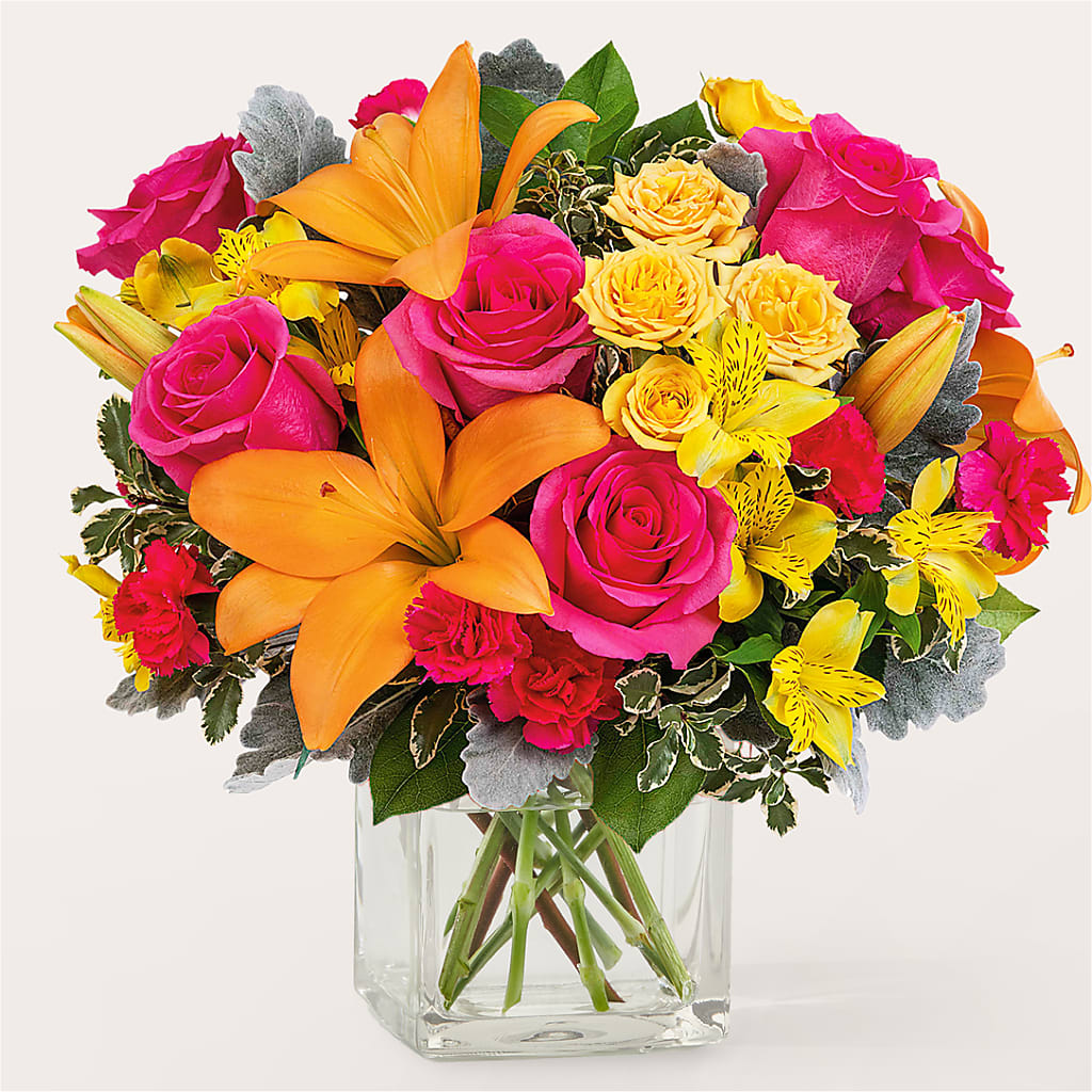 To the Tropics Bouquet – Stardust Flowers, Surrey BC
