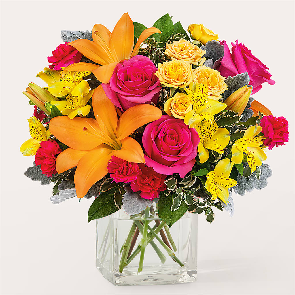 To the Tropics Bouquet – Stardust Flowers, Surrey BC