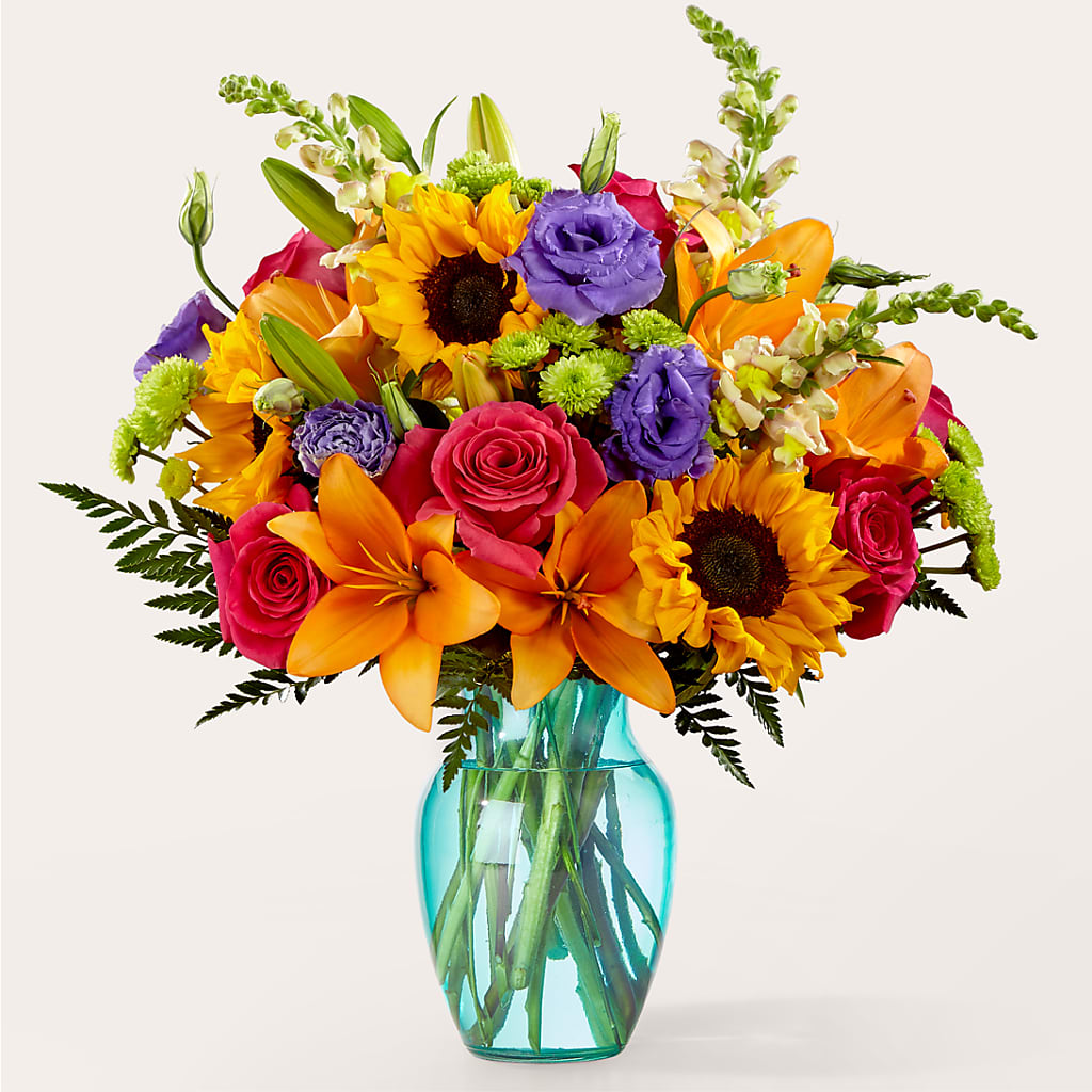 Double Rainbow Bouquet – Stardust Flowers, Surrey BC