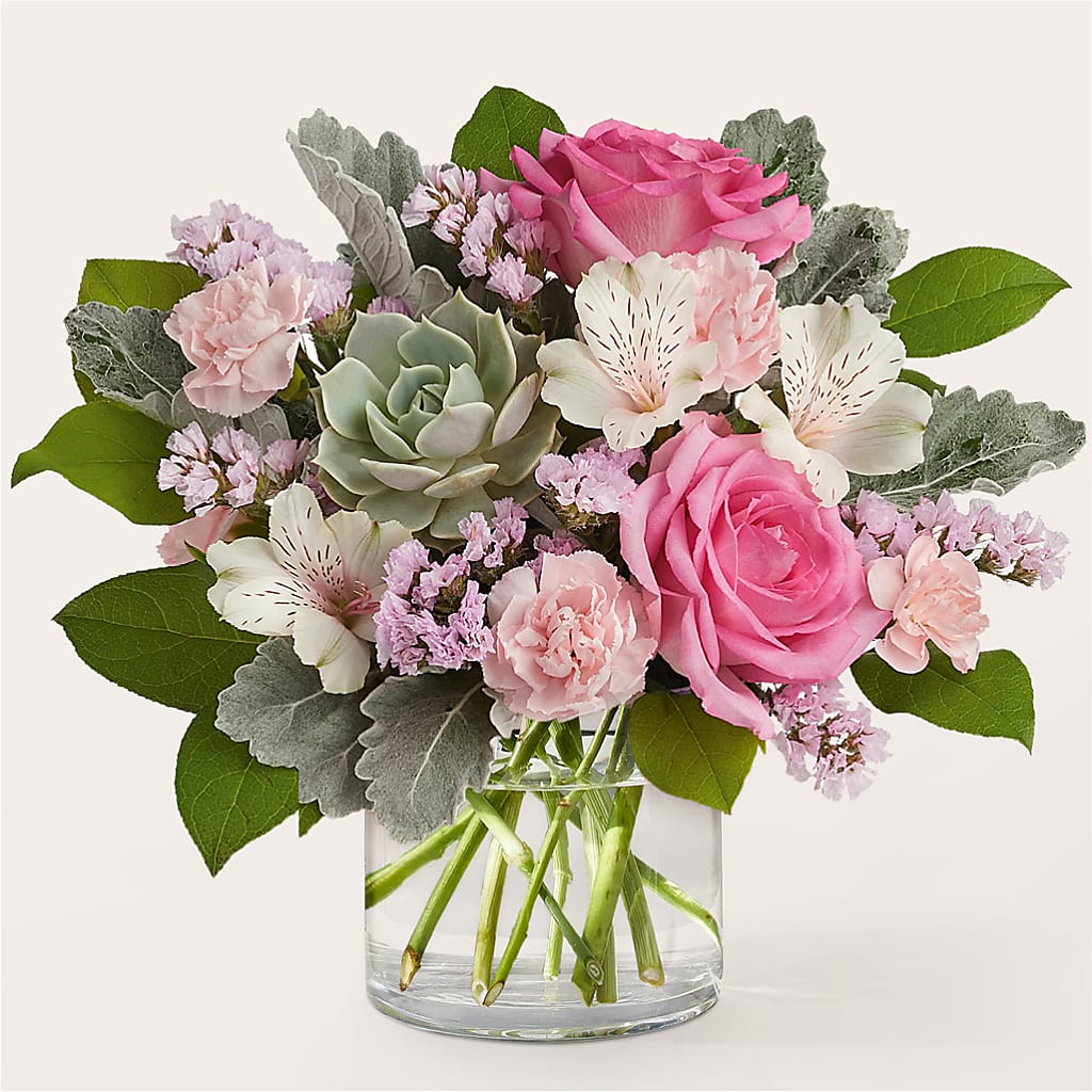 Dusty Rose Bouquet – Stardust Flowers, Surrey BC