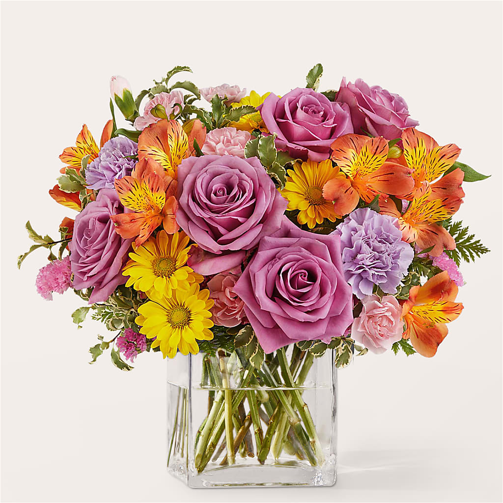 Shades of Happiness Bouquet – Stardust Flowers, Surrey BC