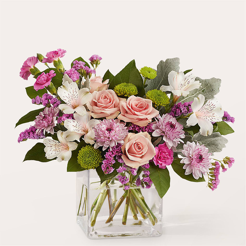 Pink Suede Bouquet – Stardust Flowers, Surrey BC