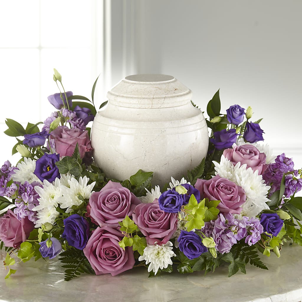 Blooming Sympathy Cremation Adornment – Stardust Flowers, Surrey BC