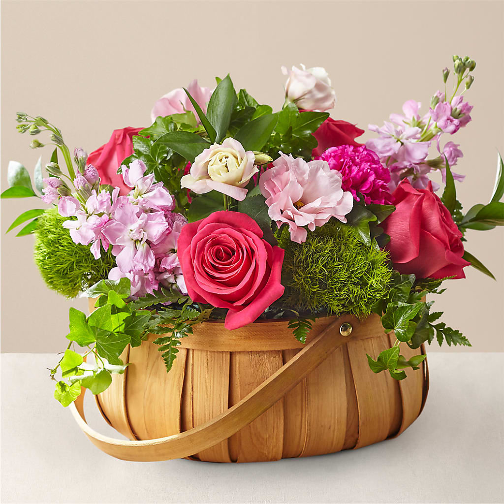 Radiance in Bloom Basket – Stardust Flowers, Surrey BC