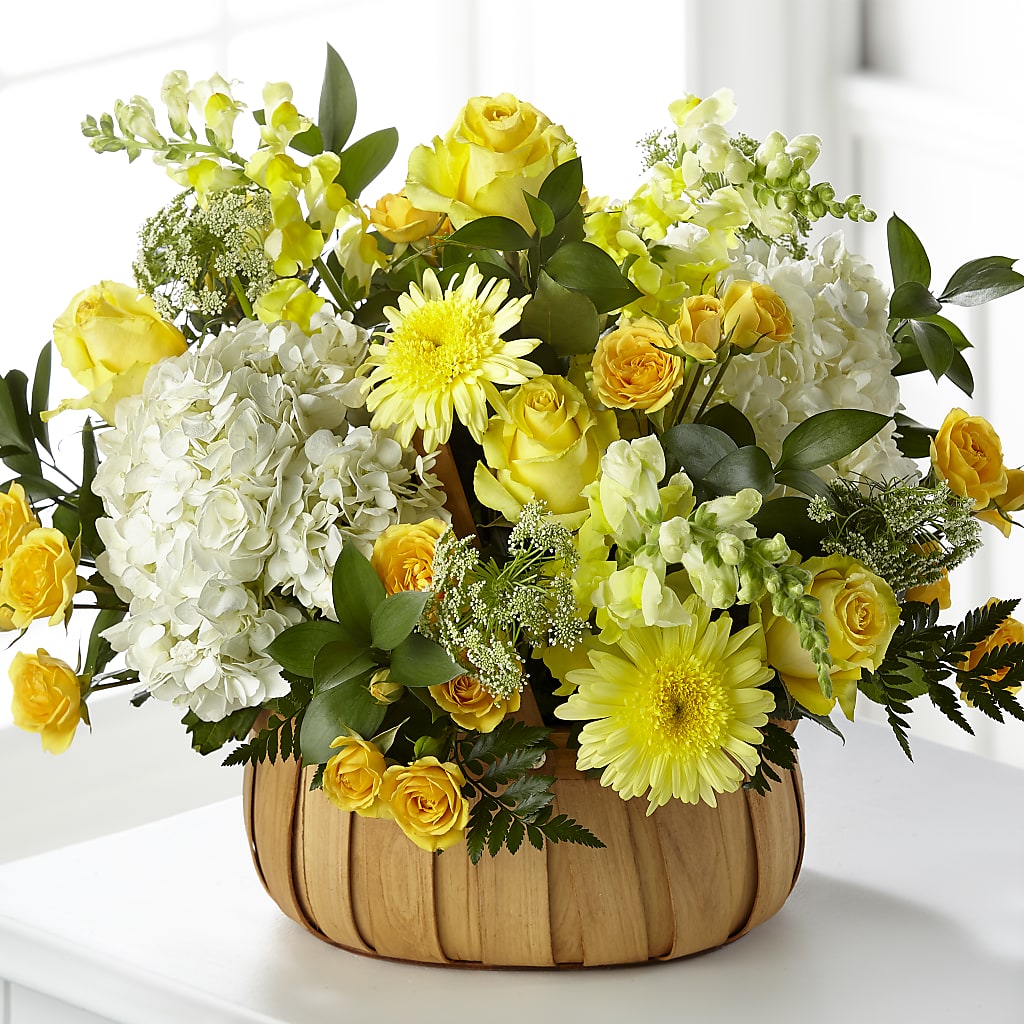 Rustic Remembrance Basket – Stardust Flowers, Surrey BC