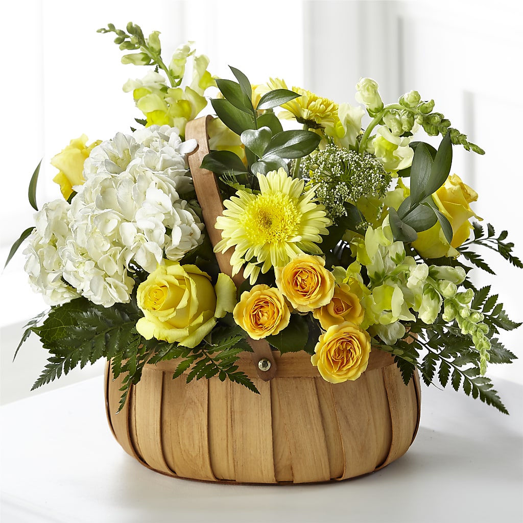 Rustic Remembrance Basket – Stardust Flowers, Surrey BC