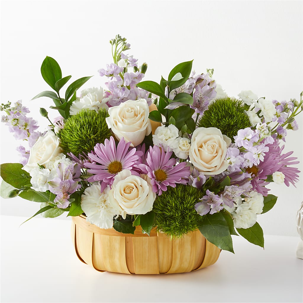 Peace & Love Basket – Stardust Flowers, Surrey BC