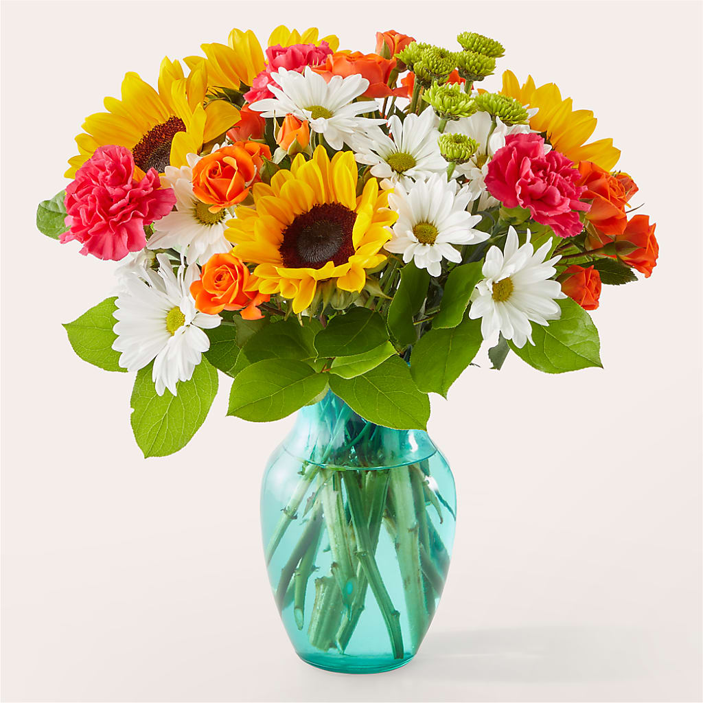 Sun-drenched Blooms Bouquet – Stardust Flowers, Surrey BC