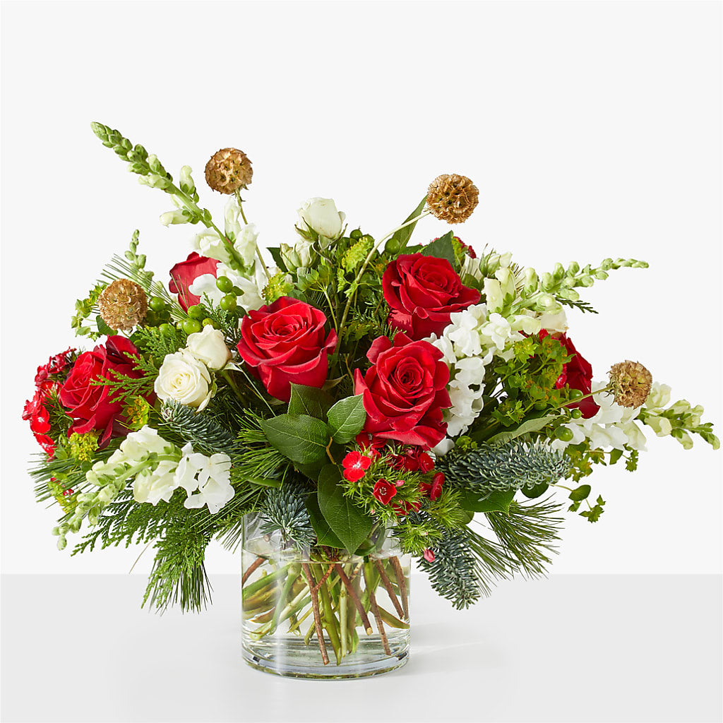 Deck the Halls Bouquet – Stardust Flowers, Surrey BC