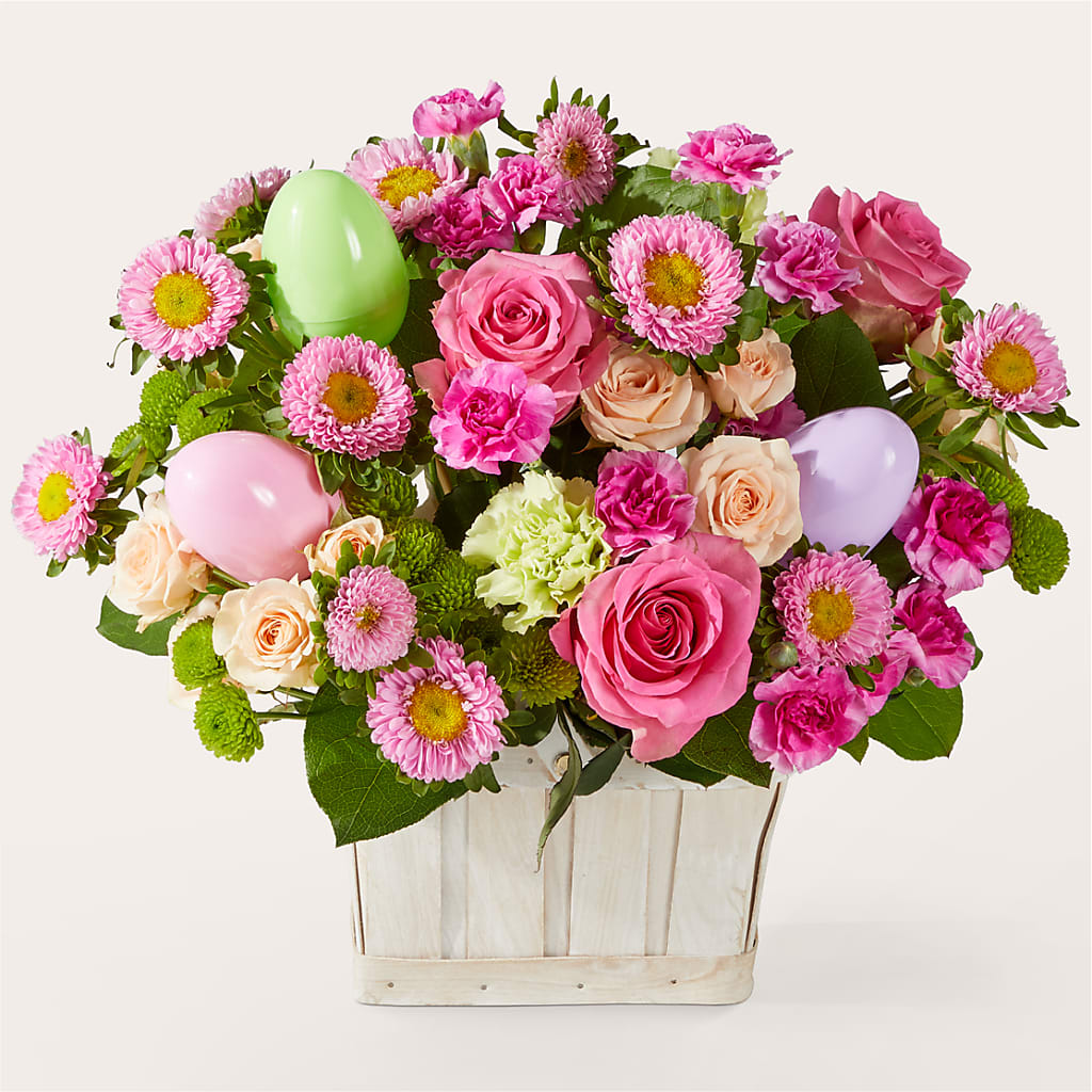 Get Eggcited Basket – Stardust Flowers, Surrey BC