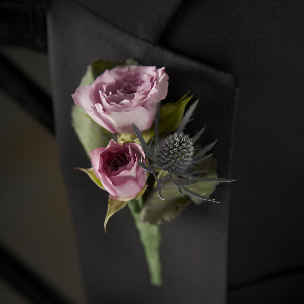 Veronica Boutonniere – Stardust Flowers, Surrey BC