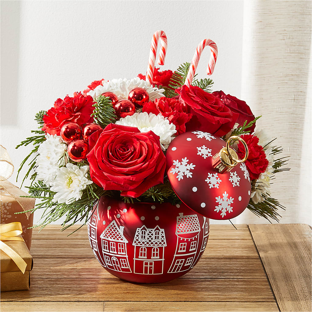 Cheer in the Air Ornament –  Stardust Flowers, Surrey BC