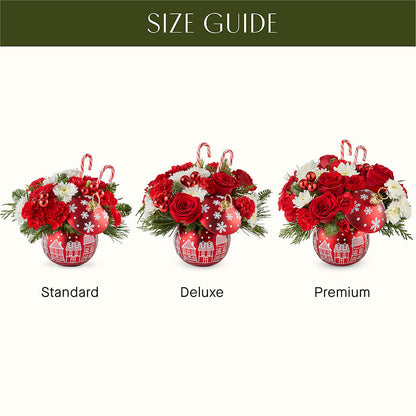 Cheer in the Air Ornament –  Stardust Flowers, Surrey BC
