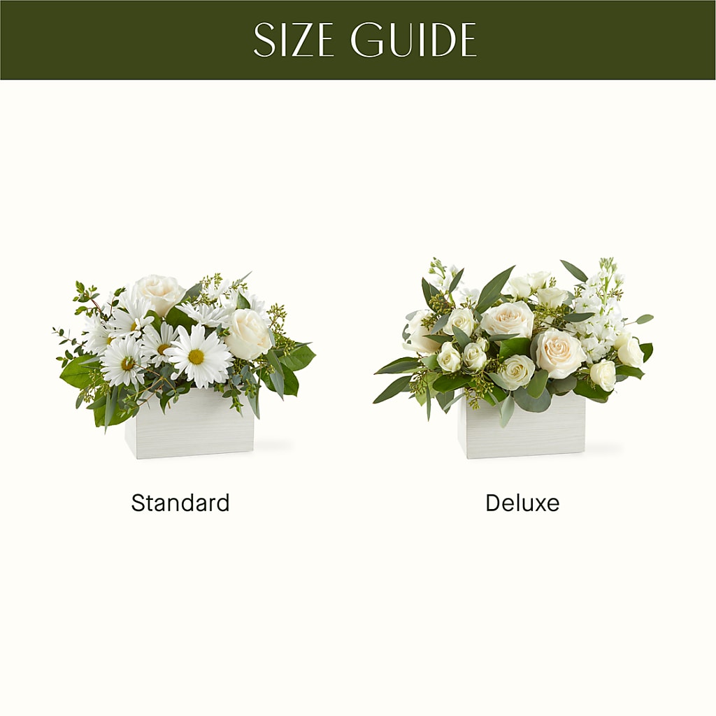 Fresh Linen Box Bouquet –  Stardust Flowers, Surrey BC