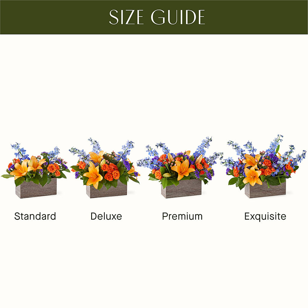 Radiant Citrus Box Bouquet –  Stardust Flowers, Surrey BC