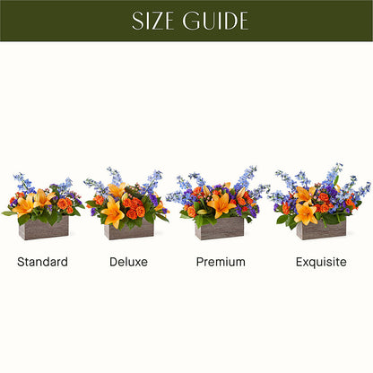 Radiant Citrus Box Bouquet –  Stardust Flowers, Surrey BC