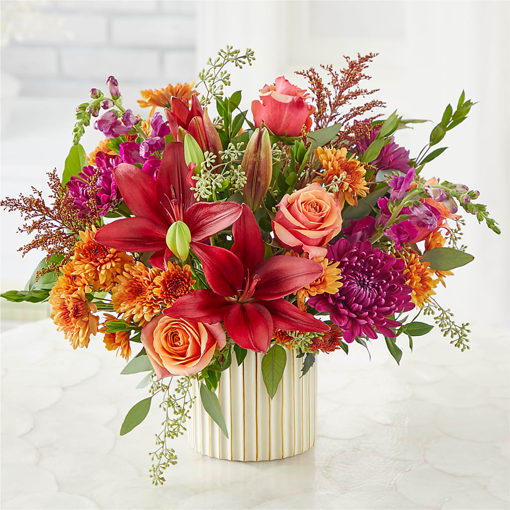 Burgundy Landscape Bouquet –  Stardust Flowers, Surrey BC