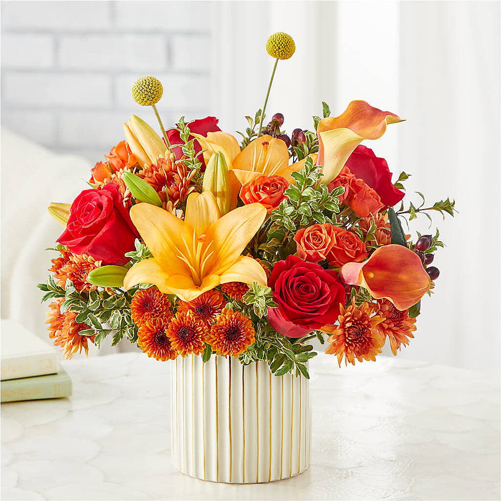Scarlet Skies Bouquet –  Stardust Flowers, Surrey BC