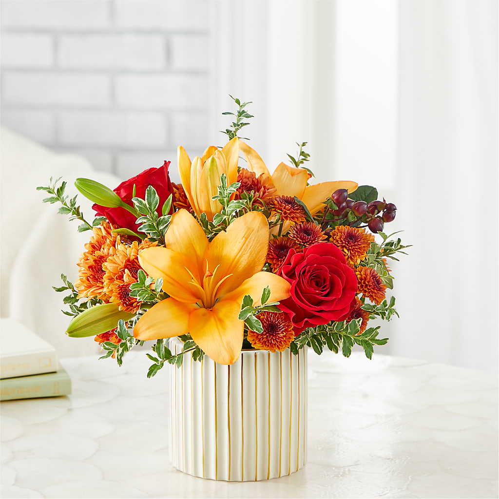 Scarlet Skies Bouquet –  Stardust Flowers, Surrey BC
