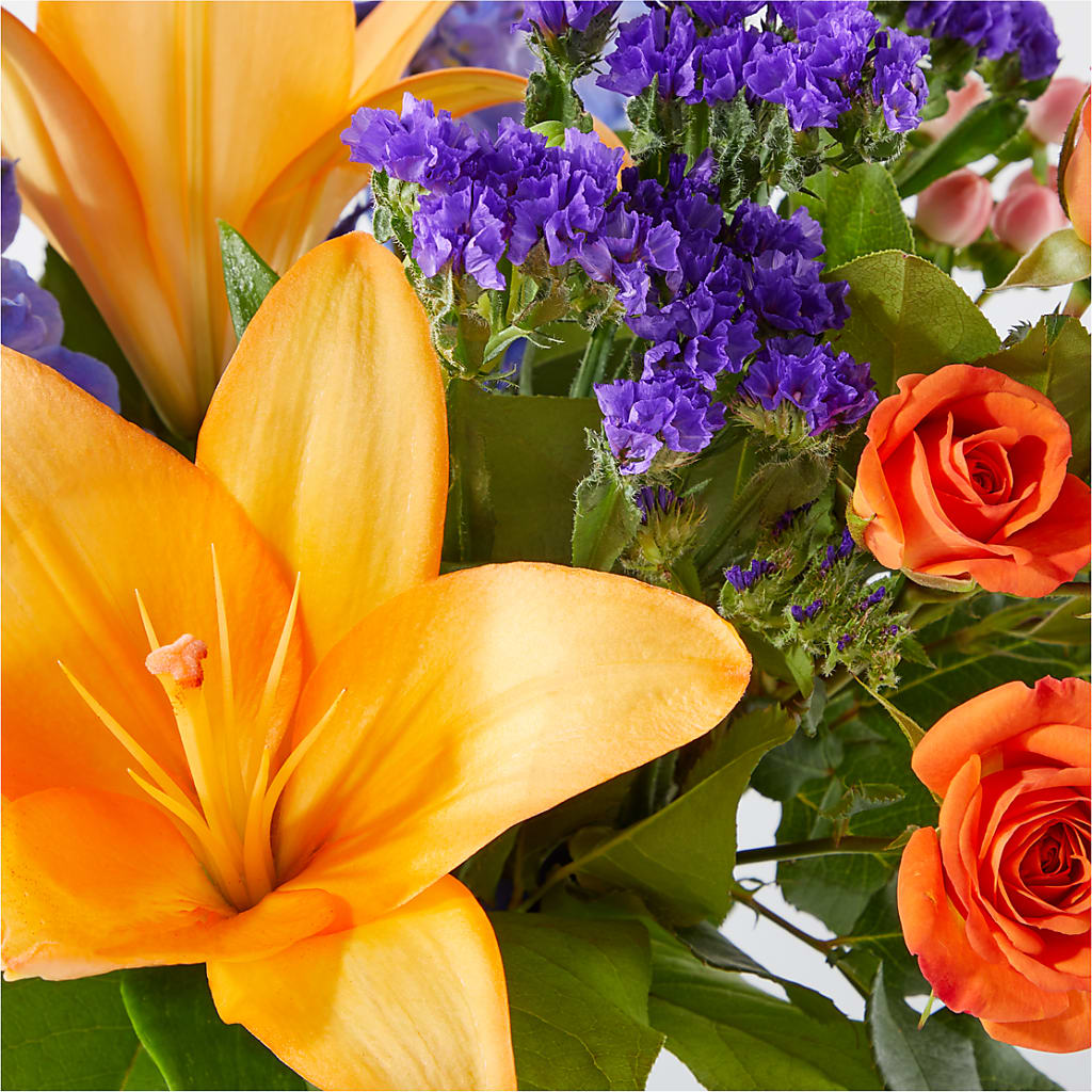 Radiant Citrus Bouquet –  Stardust Flowers, Surrey BC