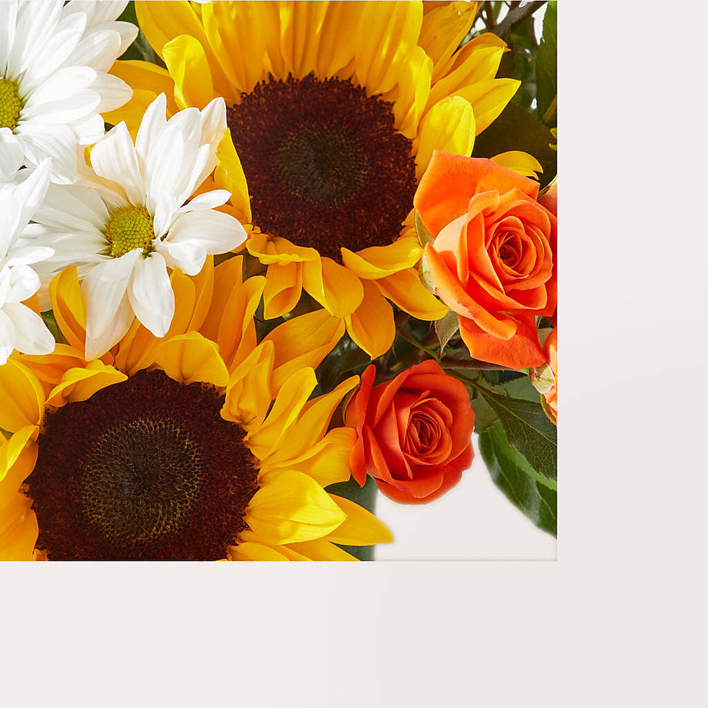Sun-drenched Blooms Box Bouquet –  Stardust Flowers, Surrey BC