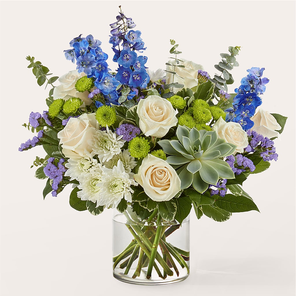 Cerulean Waves Bouquet –  Stardust Flowers, Surrey BC