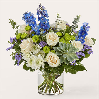 Cerulean Waves Bouquet –  Stardust Flowers, Surrey BC