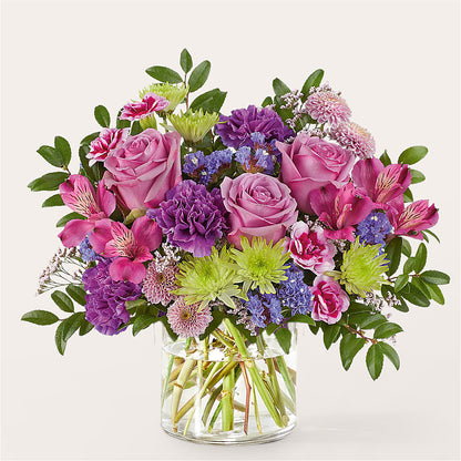 Glass Half Full Bouquet –  Stardust Flowers, Surrey BC