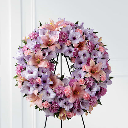 Beloved Friend Wreath –  Stardust Flowers, Surrey BC