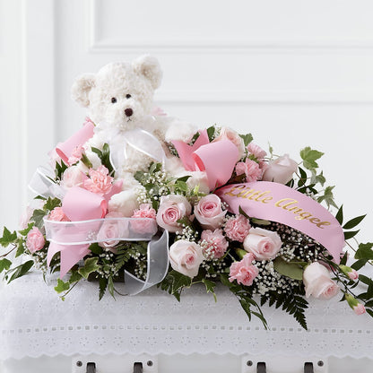 Touch of Sympathy Casket Spray –  Stardust Flowers, Surrey BC