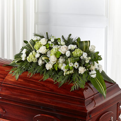 Hopeful Gesture Casket Spray –  Stardust Flowers, Surrey BC