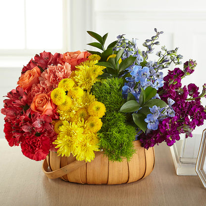 Prideful Basket –  Stardust Flowers, Surrey BC