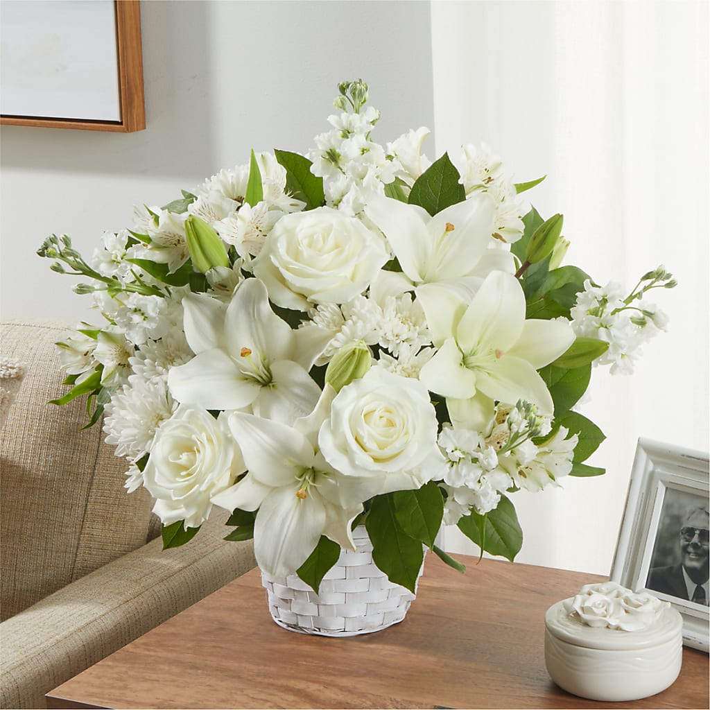 Peaceful Reflections Arrangement –  Stardust Flowers, Surrey BC