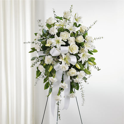 With Care Standing Spray –  Stardust Flowers, Surrey BC