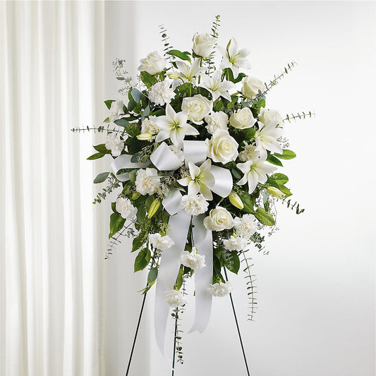 With Care Standing Spray –  Stardust Flowers, Surrey BC