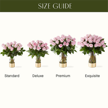 Picture Perfect Pink Rose Bouquet –  Stardust Flowers, Surrey BC