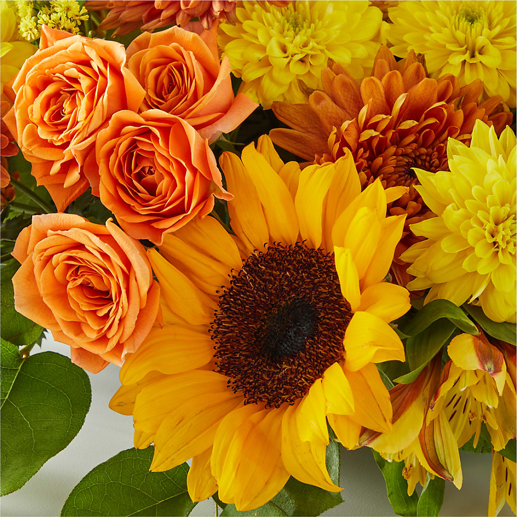 Autumn Harmony Centerpiece –  Stardust Flowers, Surrey BC