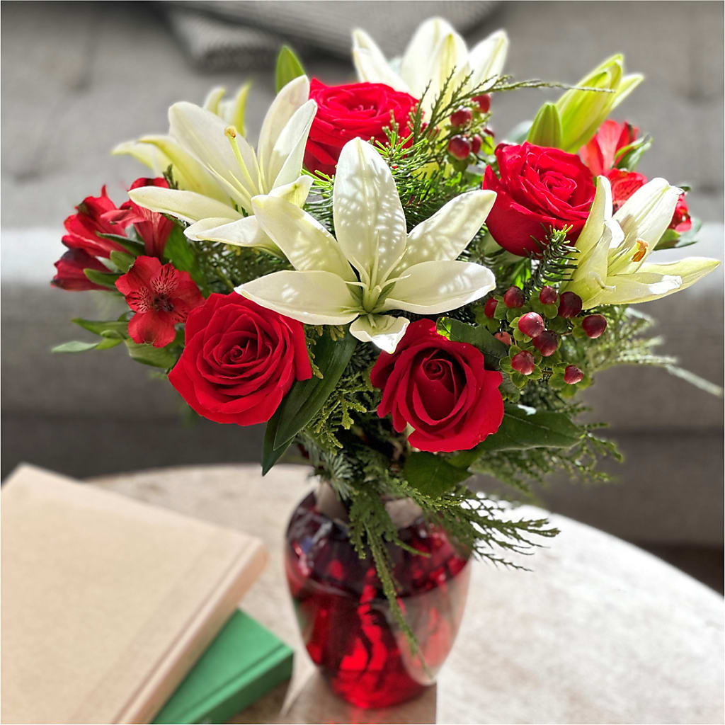Evergreen Delight Bouquet –  Stardust Flowers, Surrey BC