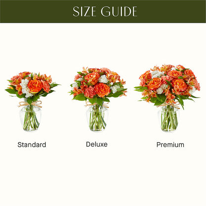 Apricot Glow Bouquet –  Stardust Flowers, Surrey BC