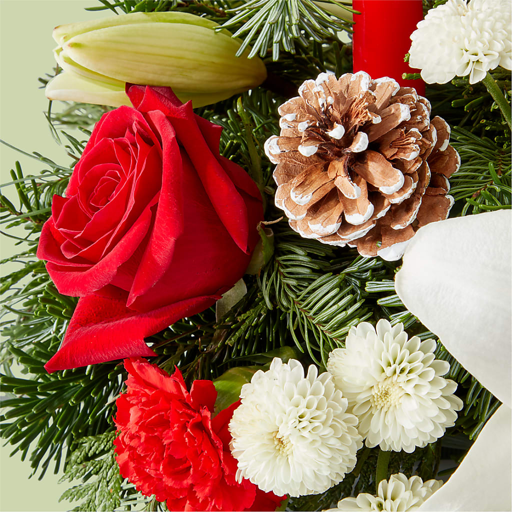 Seasonal Festivities Centerpiece –  Stardust Flowers, Surrey BC